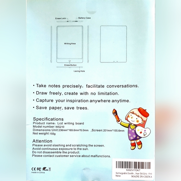 Source Unknown Blue Tablet for Creative Learning - Picture 2 of 9